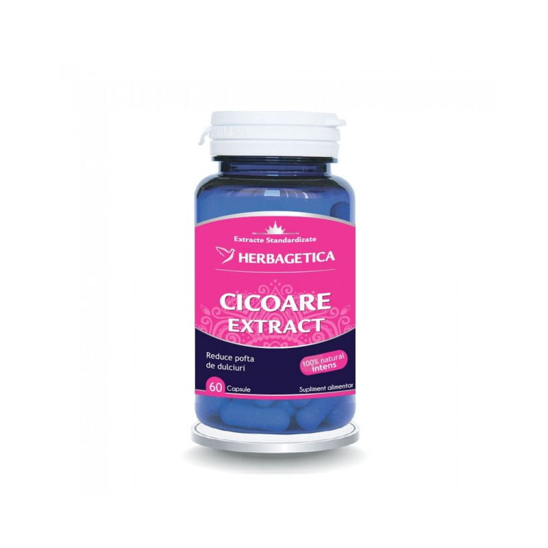 HERBAGETICA CICOARE EXTRACT 30+30 capsule
