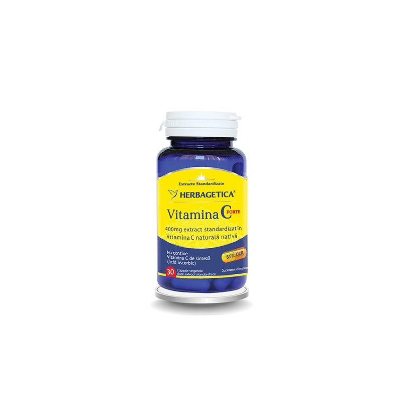 Vitamina C Forte Herbagetica 400 mg 30+30 kapszula