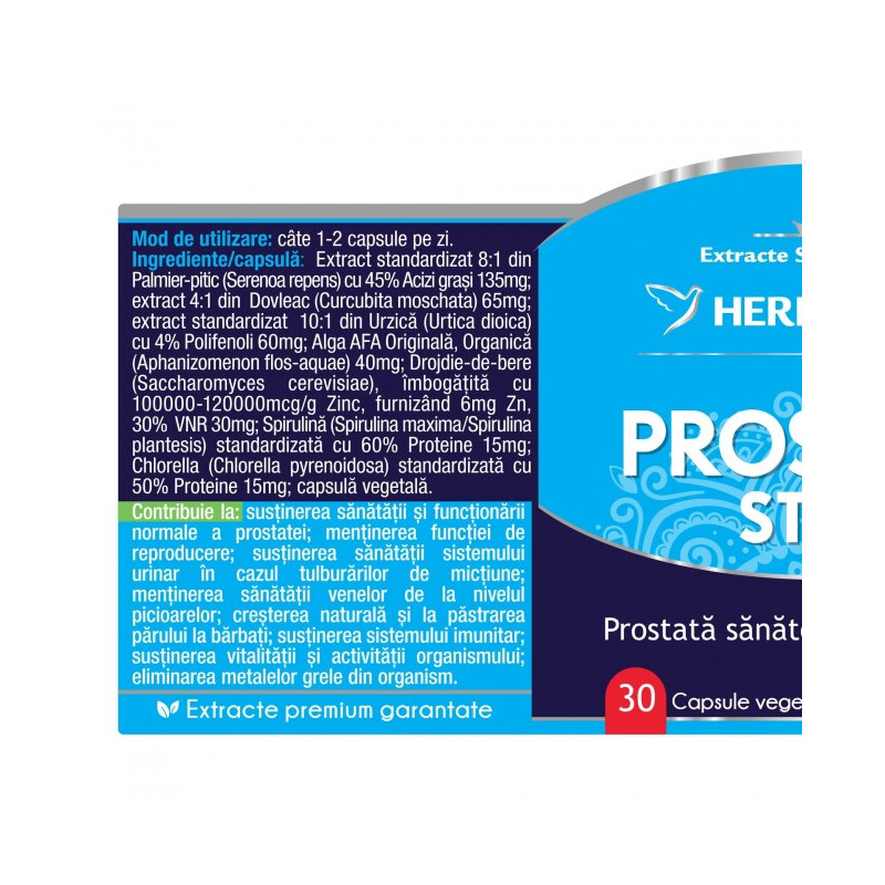 HERBAGETICA PROSTATO+ STEM 30 capsule vegetale