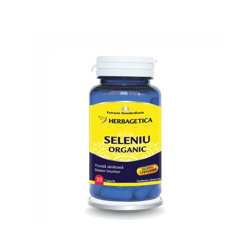 Selenium Organikus Herbagetica, 30 kapszula