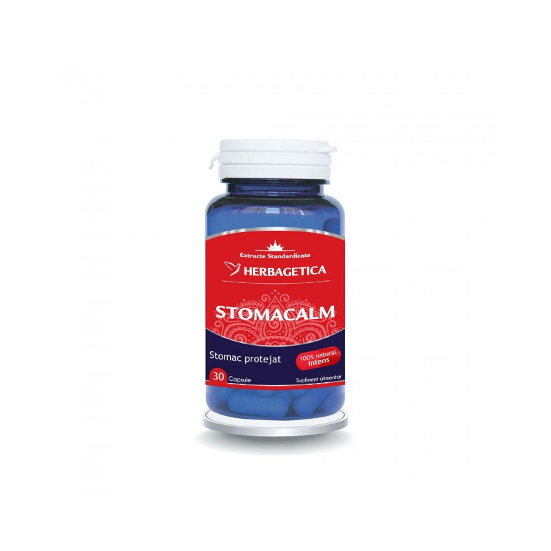 HERBAGETICA STOMACALM Stomac Protejat 30 capsule