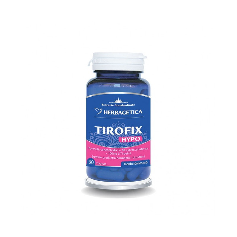 Tirofix Hypo Herbagetica, 30 kapszula