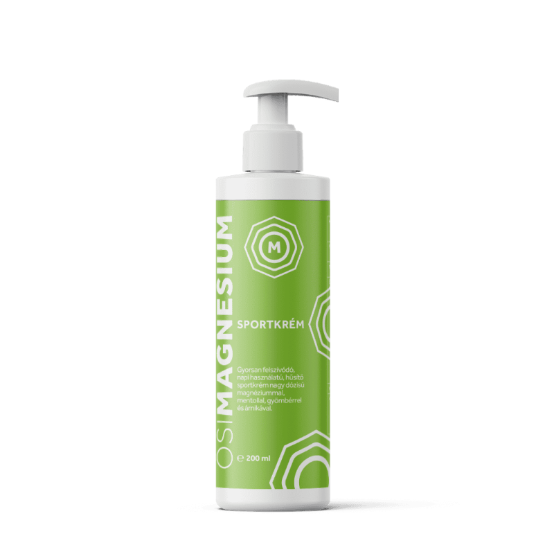 OSIMAGNESIUM - CREMĂ PENTRU SPORT CU MAGNEZIU STRĂVECHI - 200 ml