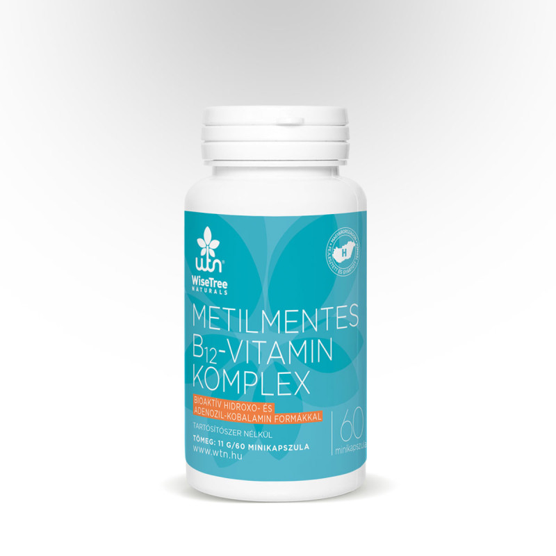 WTN Complex de vitamina B12 fara metil –60capsule