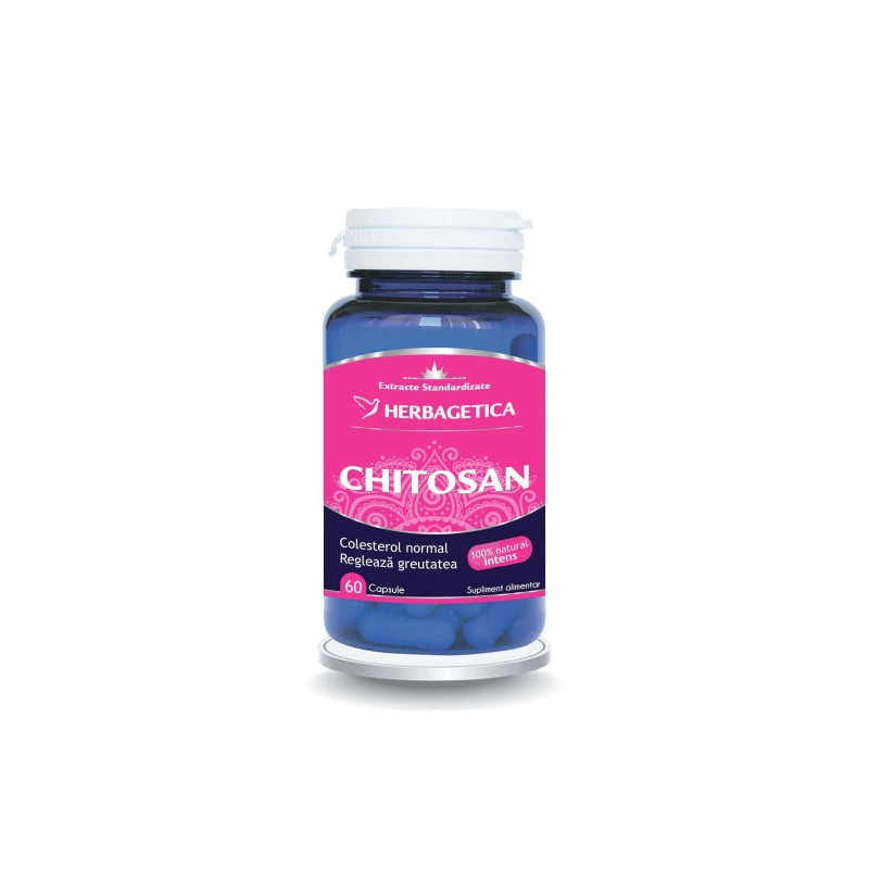 Chitosan Herbagetica – 60 kapszula