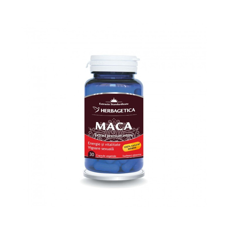 Maca 0.6/4:1 Herbagetica – 30 kapszula