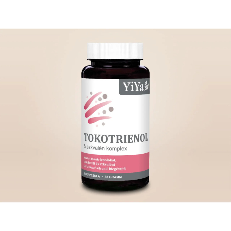 YiYa Tokotrienol & Szkvalén, 60 kapszula – természetes antioxidáns komplex