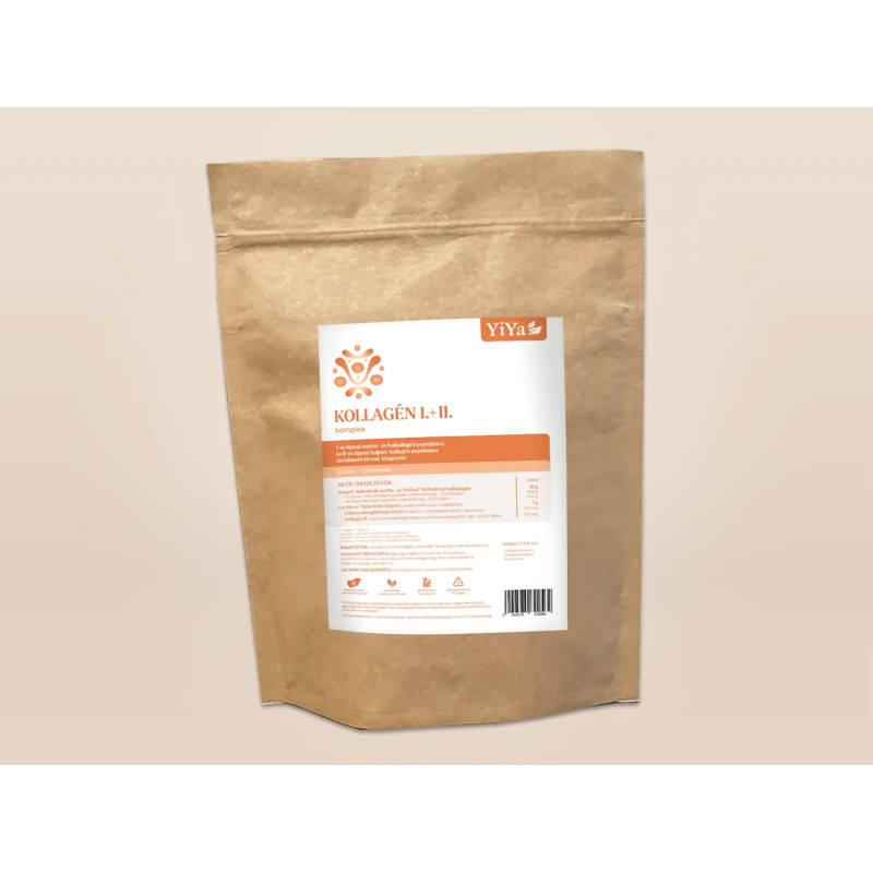 YiYa Colagen I+II Complex 330 gr– Complex multicollagen pentru protecția articulațiilor, oaselor, pereților vasculari și pielii!