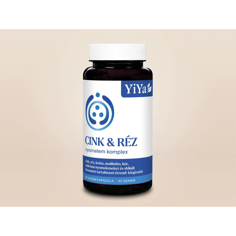 YiYa Complexul de oligoelemente Zinc și Cupru, 60 capsule