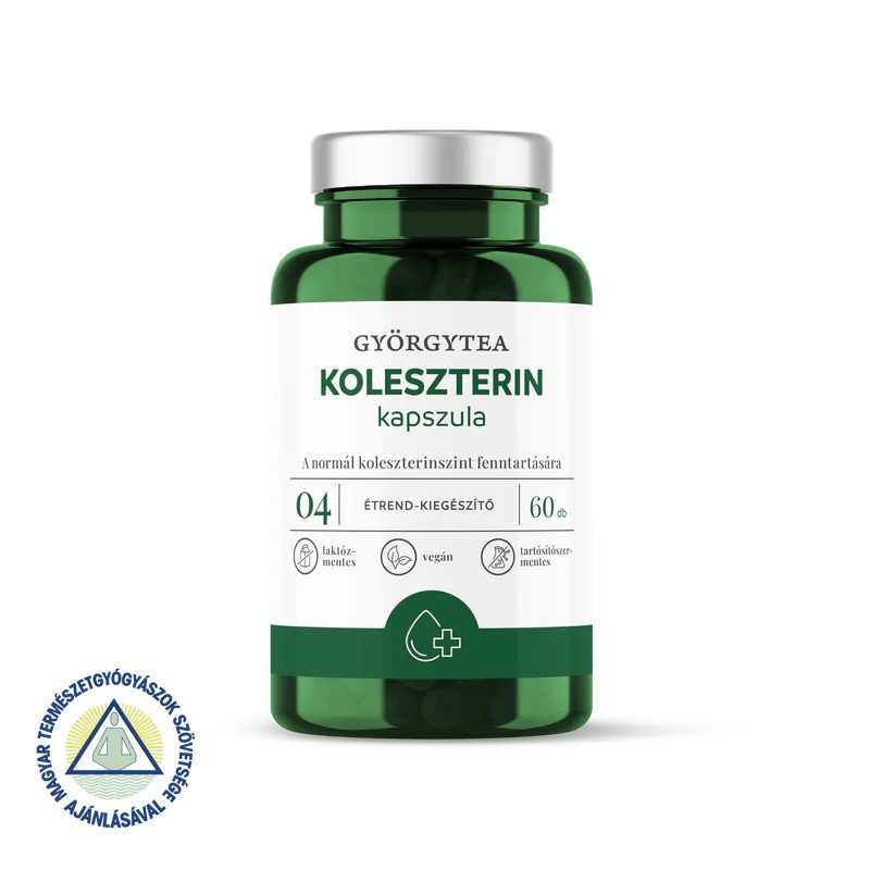 Györgytea Koleszterin kapszula 60 db