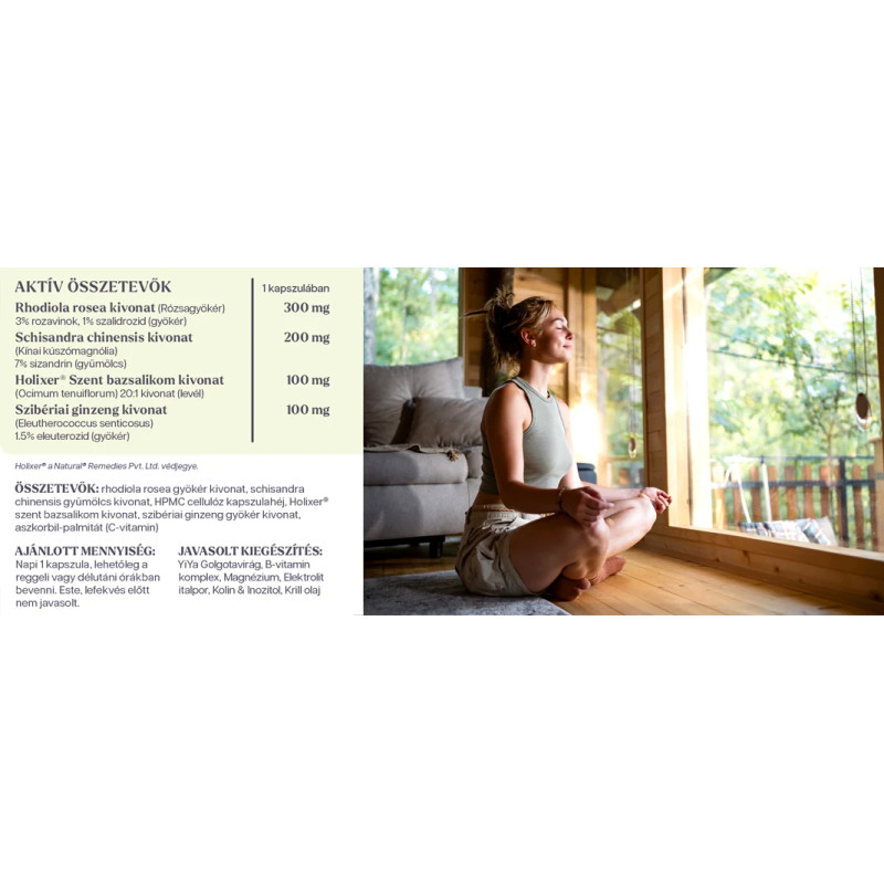 YiYa Rhodiola & Schisandra, 60 capsule