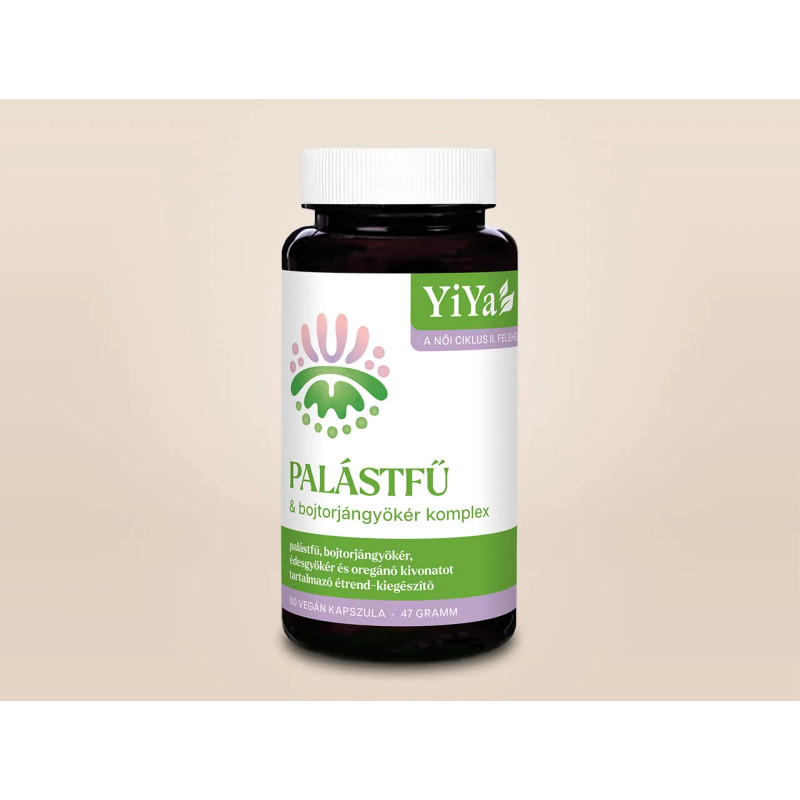 YiYa Extract de Alchemilla & Rădăcină de Brusture, 60 capsule – pentru susținerea sistemului hormonal feminin