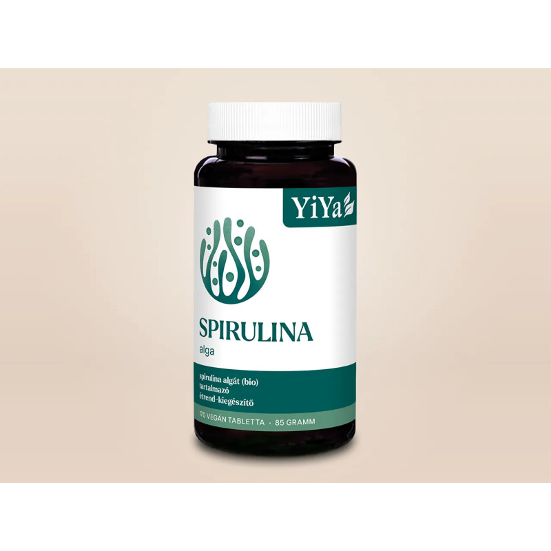 YiYa Spirulină, 170 tablete din alge bogată în clorofilă și ficocianină superaliment!