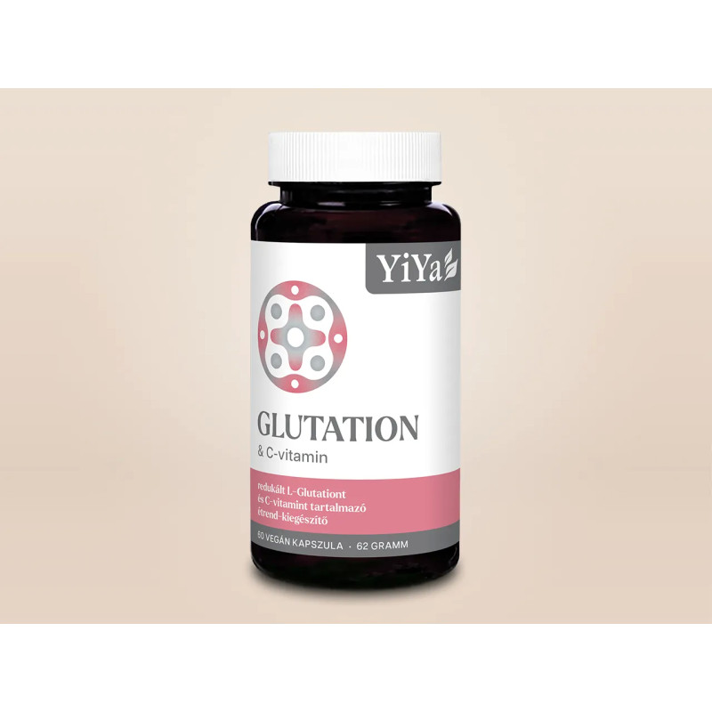 YiYa Glutation GSH, 60 capsule – principalul antioxidant pentru protecția celulară susținerea imunității și detoxifiere