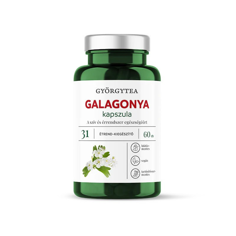 Györgytea Galagonya - 60 kapszula