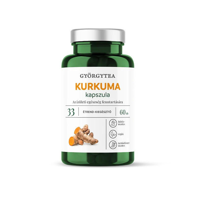 Györgytea Kurkuma - 60 kapszula