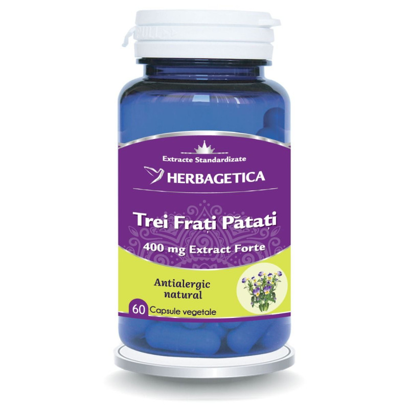 Herbagetica Trei Frați Pătați 60 capsule