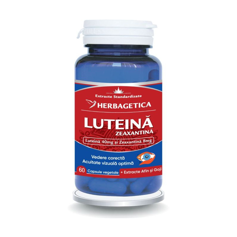 Herbagetica Super Lutein Zeaxantin 60 kapszula