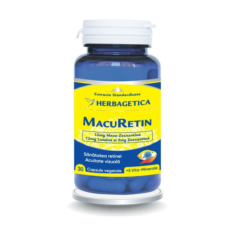 Herbagetica MacuRetin – 60 Capsule