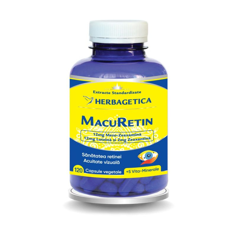 Herbagetica MacuRetin – 120 kapszula