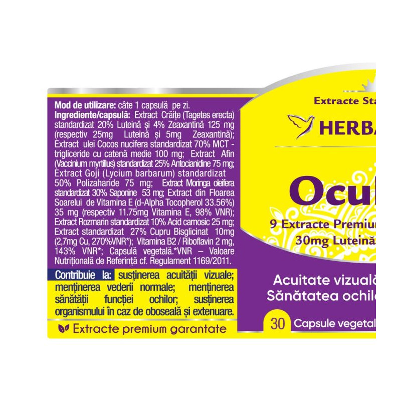 Herbagetica OcuFort – 120 kapszula