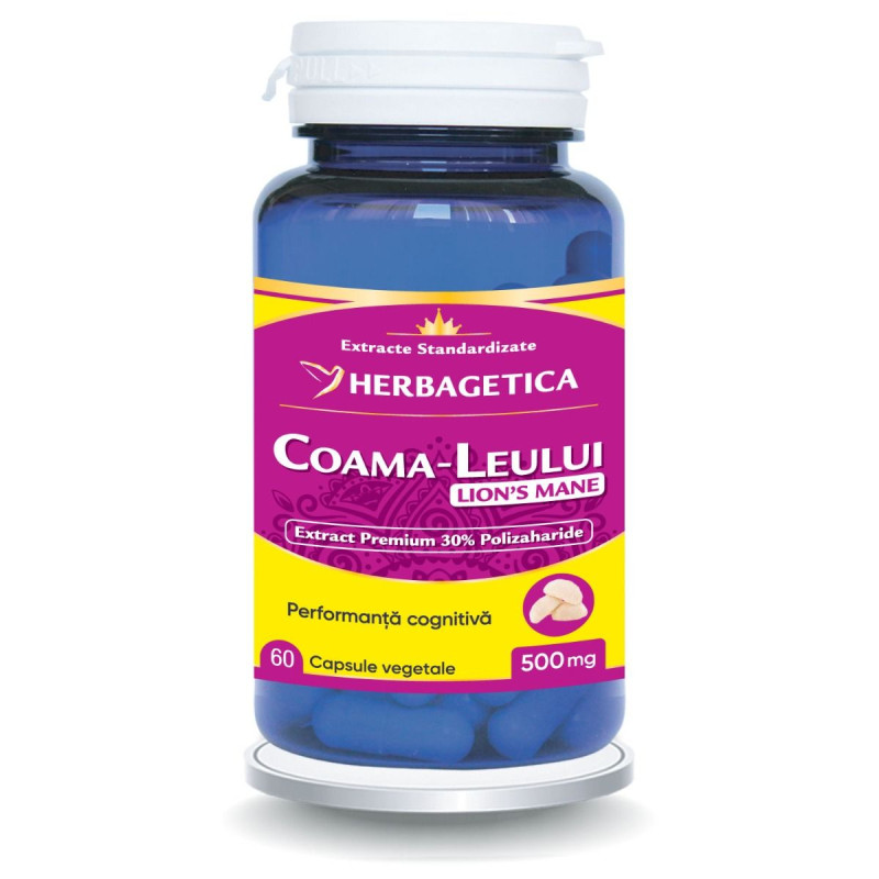 Herbagetica Coama Leului 60 Capsule