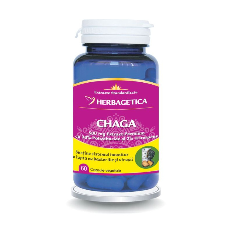 Herbagetica Chaga 60 Capsule