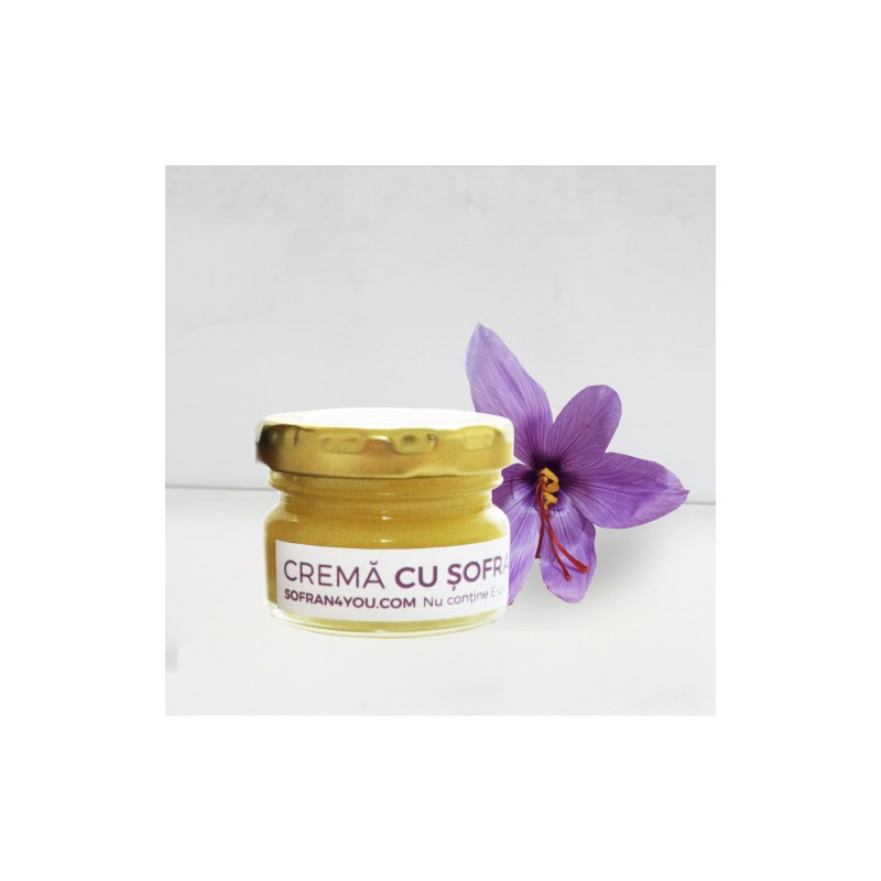 Crema regeneratoare cu sofran - ten uscat normal 15 gr