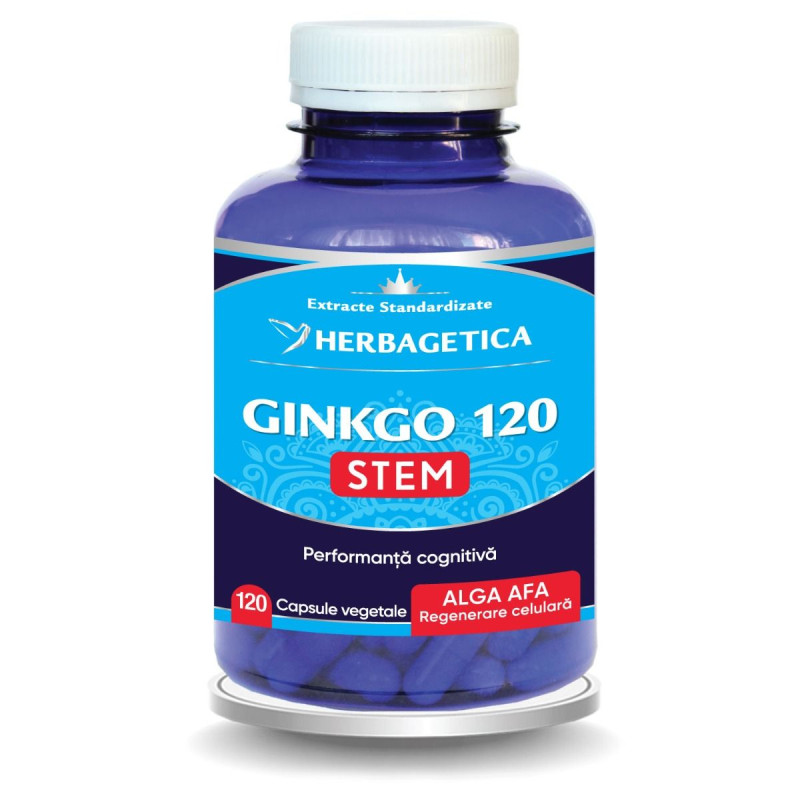 Herbagetica Ginkgo120 STEM – 120 kapszula