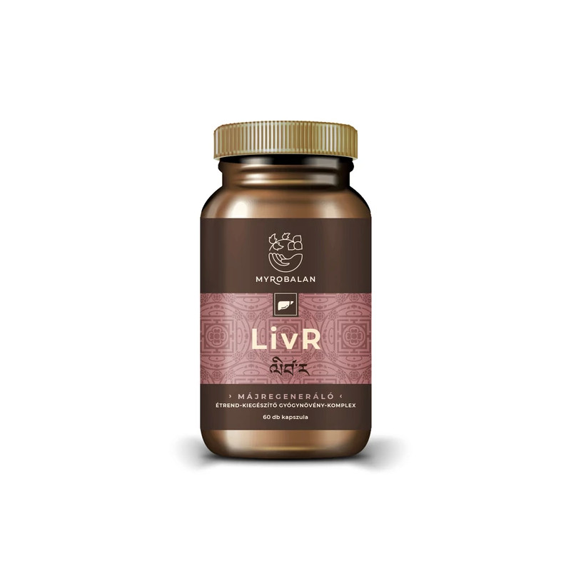 MYROBALAN LivR – complex din plante pentru ficat, detoxifiere și regenerare hepatică