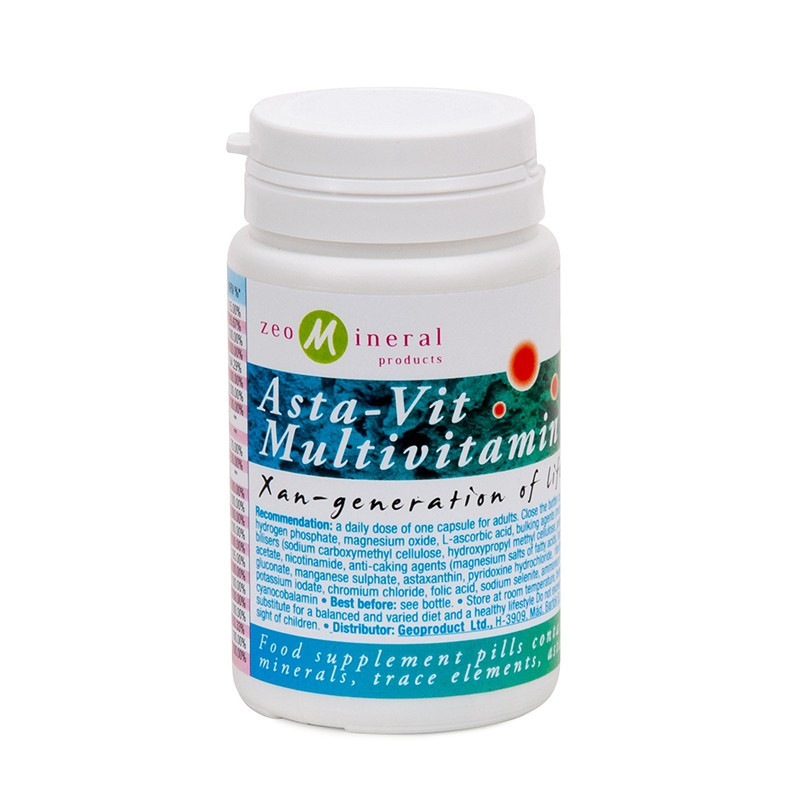 ZEOMINERAL Asta - Vit Multivitamin, 30 tablete