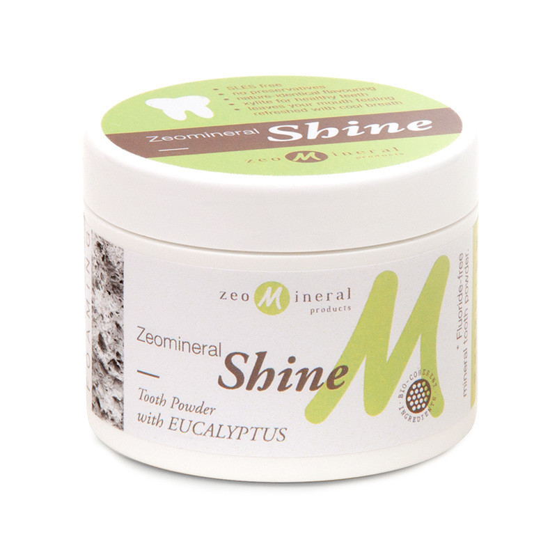 ZeoMineral Shine eucalipt – Pudră de dinți 50 g