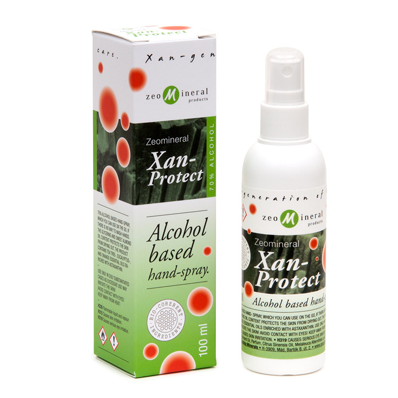 Zeomineral Generația Xan – Loțiune Spray pentru Curățarea Pielii 100 ml
