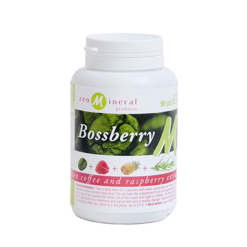 ZEOMINERAL Bossberry – Táplálékkiegészítő kapszula (90 db)