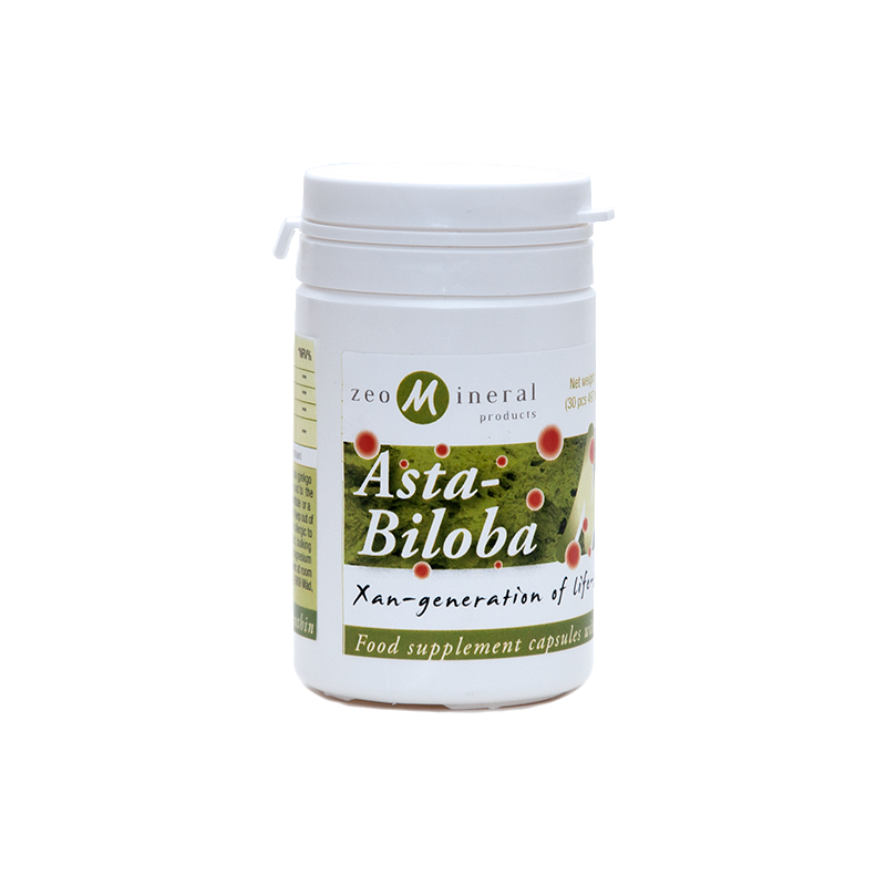 Zeomineral Asta-Biloba – 30 kapszula