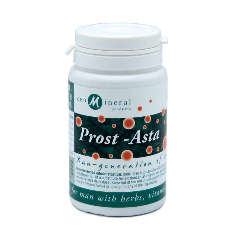 Zeomineral Prost-Asta Supliment alimentar – 60 capsule