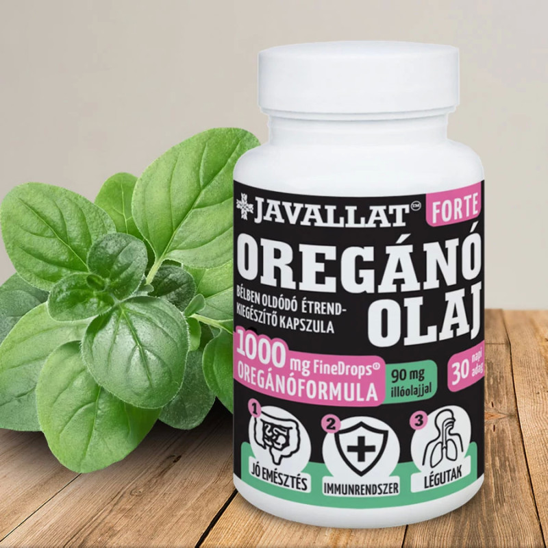 JAVALLAT® Capsule Ulei de Oregano Forte (60 buc)