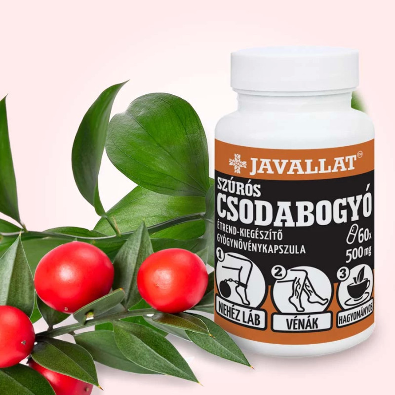 copy of Javallat Barátcserje & Ginkgolevél Kapszula (60 db)