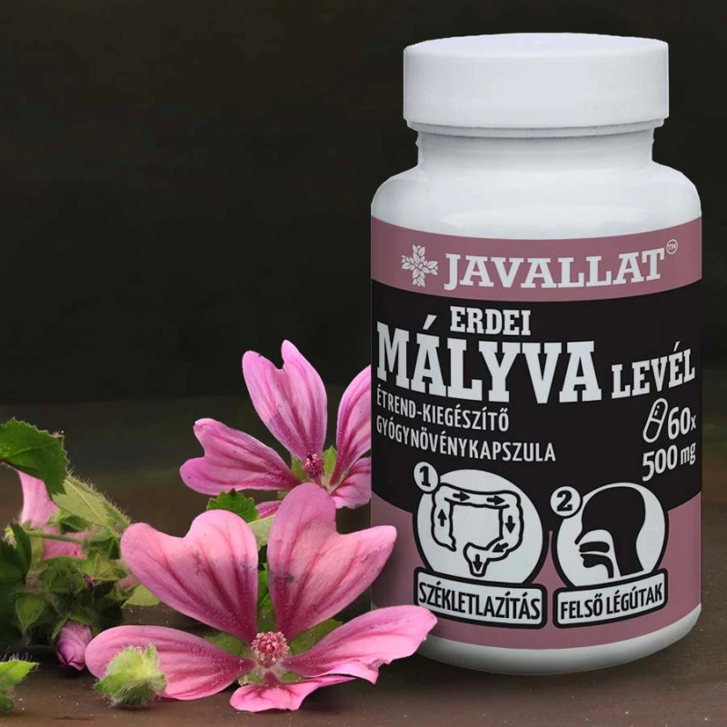 Javallat Capsule cu Frunze de Nalbă de Pădure (60 buc)