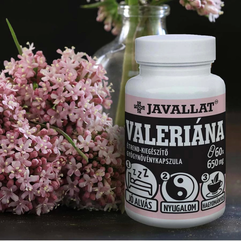 Javallat Valeriána (Macskagyökér) Kapszula (60 db)