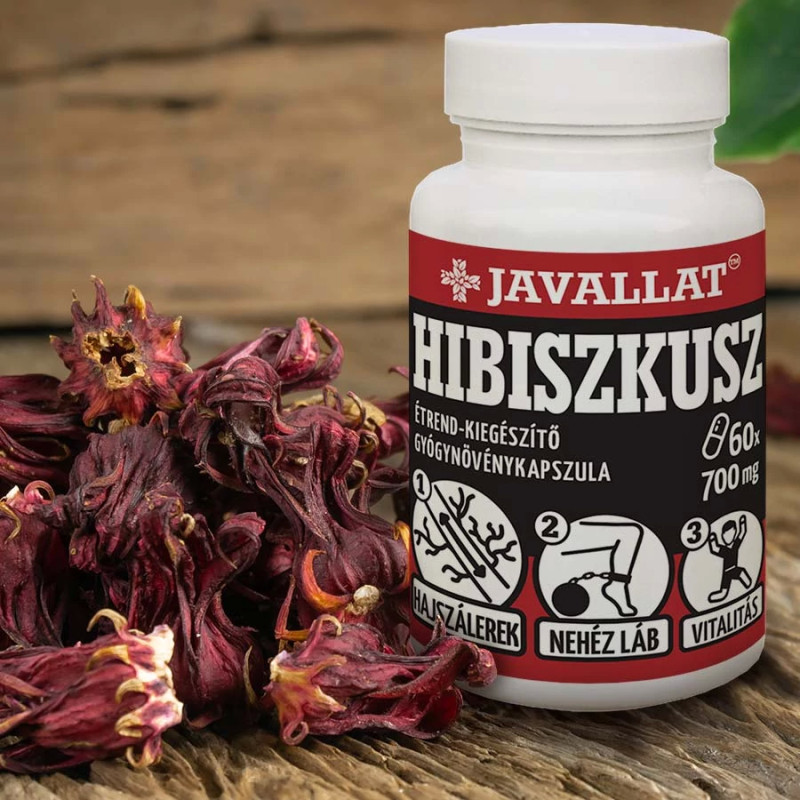 Javallat Capsule cu Caliciu de Hibiscus (60 buc)