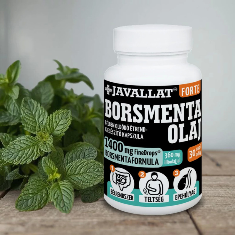 JAVALLAT® Forte Ulei de Mentă (60 buc)