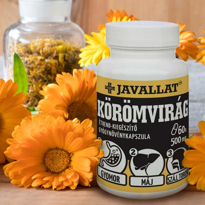 Javallat Capsule cu Gălbenele (60 buc)
