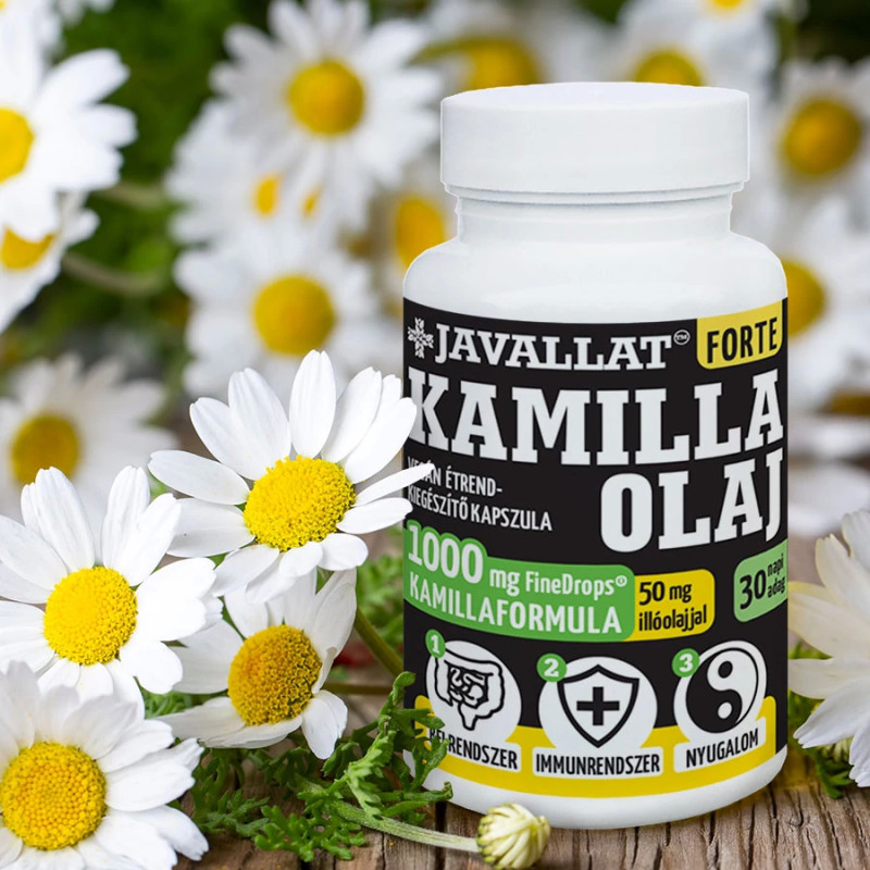 JAVALLAT® Forte Kamilla olaj (60 db)