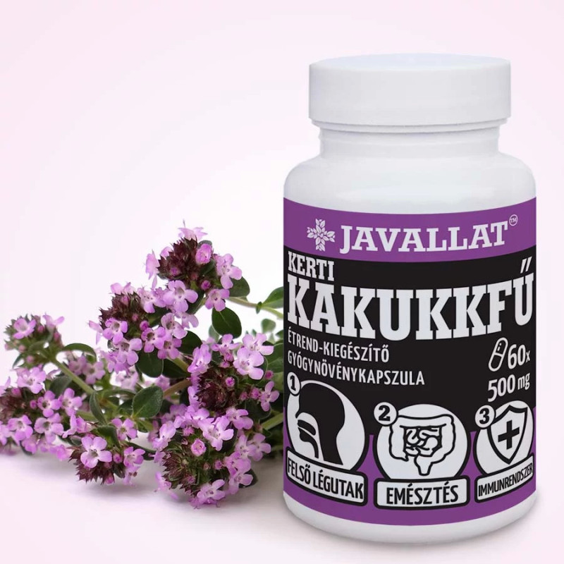 Javallat Capsule cu Cimbru de Grădină (60 buc)