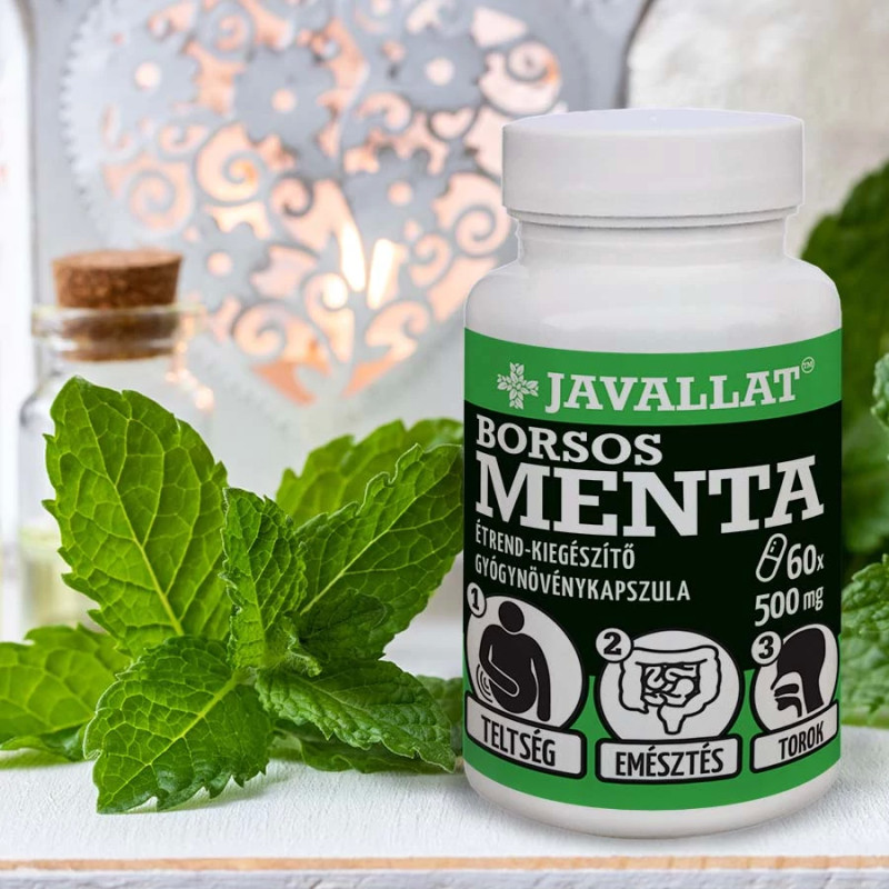 Javallat Capsule cu Mentă (60 buc)