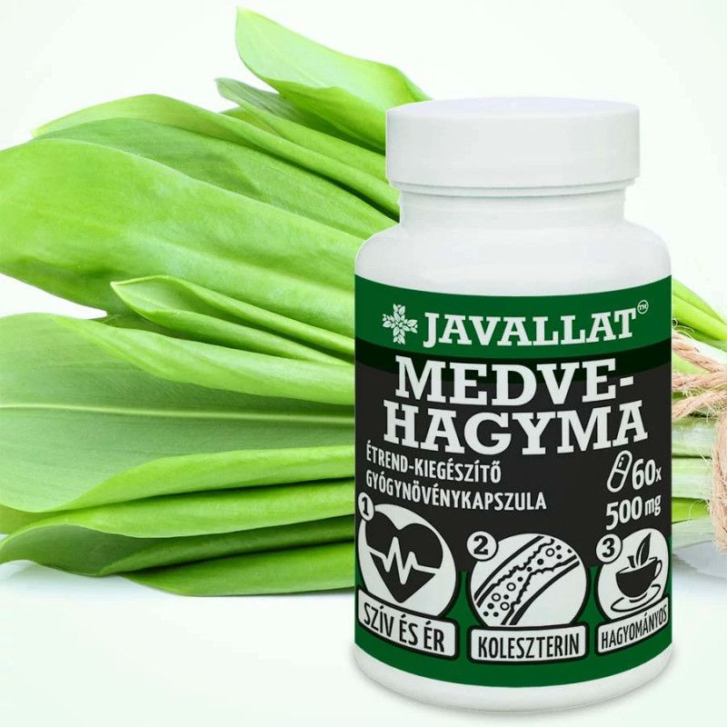 Javallat Medvehagyma Kapszula (60 db)