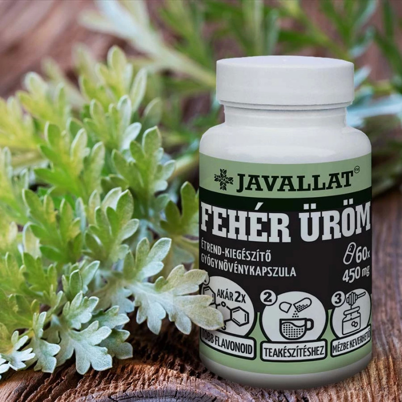 Javallat Fehér Üröm Kapszula (60 db)