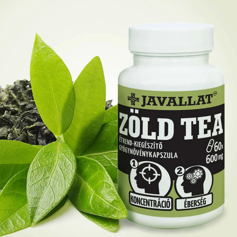 Javallat Zöld Tea Kapszula (60 db)
