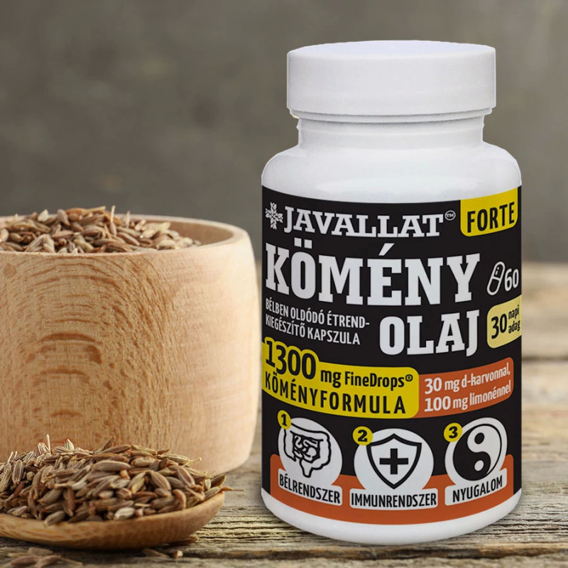JAVALLAT® Capsule cu Ulei de Chimen Forte (60 buc)